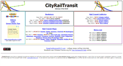 Desktop Screenshot of cityrailtransit.com
