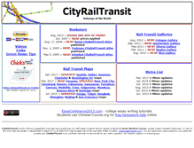 Tablet Screenshot of cityrailtransit.com